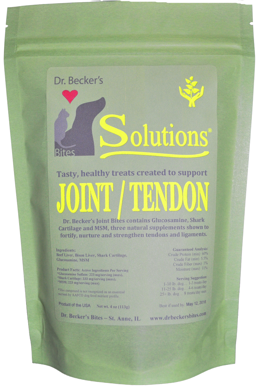 Dr.Becker's Bites Joint Support Solutions Bites 4oz - Click Image to Close